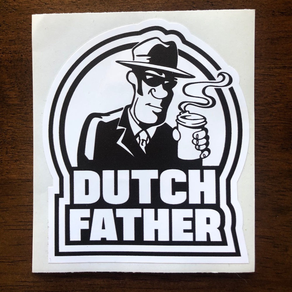 Dutch Brothers Sticker - Dutch Father Mafia